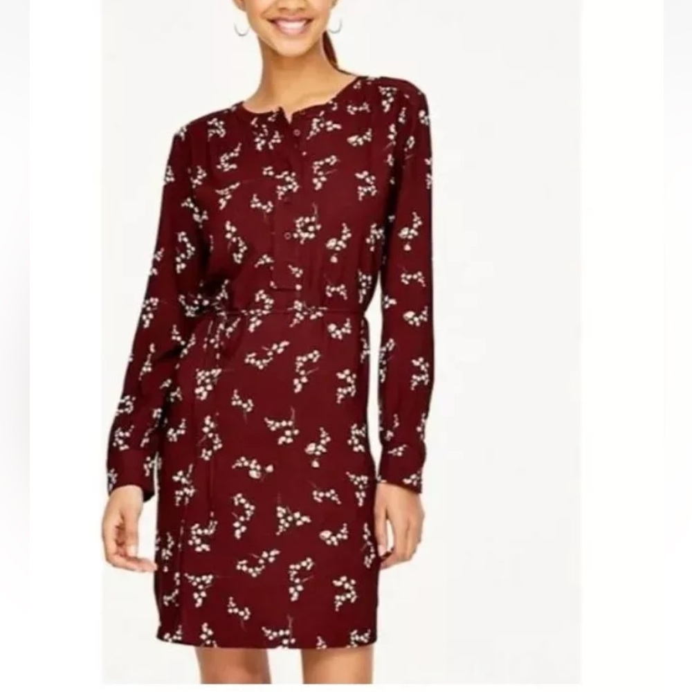 Loft Mid Length Sheath Dress